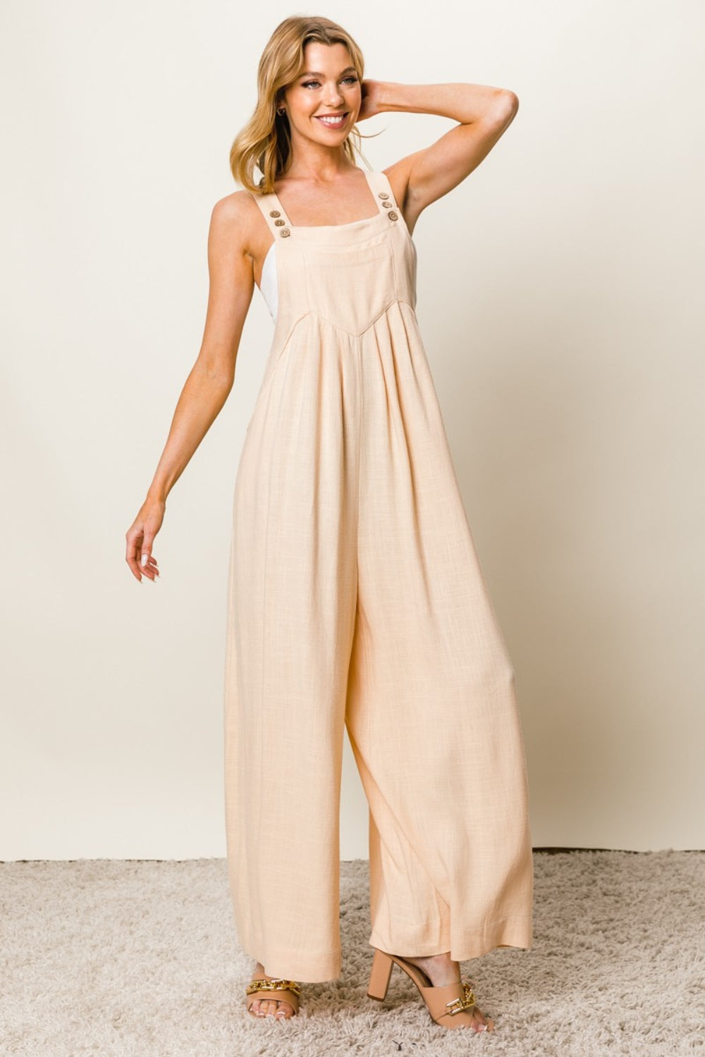 Organic Wide Leg Jumpsuit