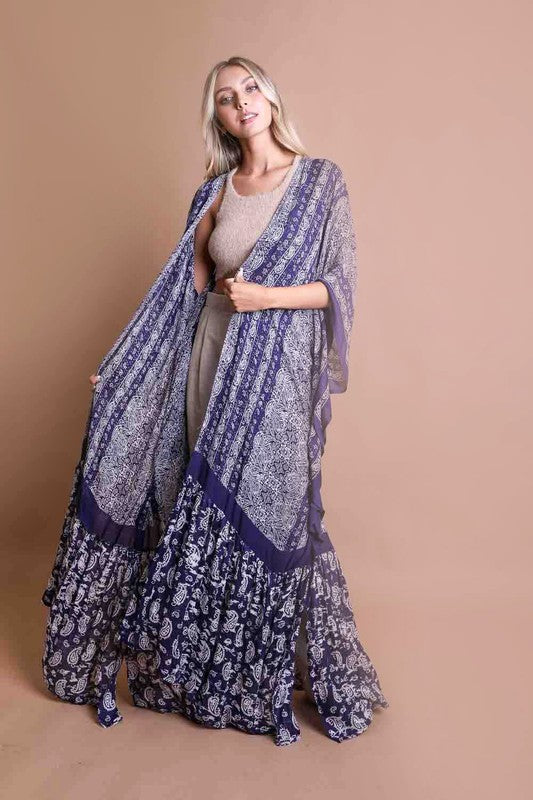 Viscose Free Flow Kimono