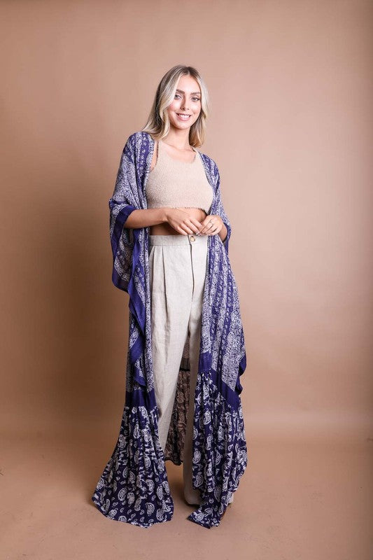 Viscose Free Flow Kimono