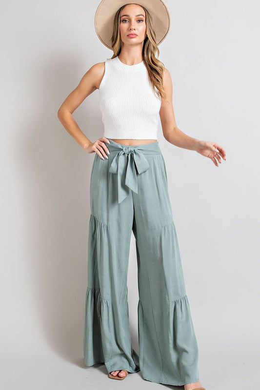 Organic Palazzo Pants