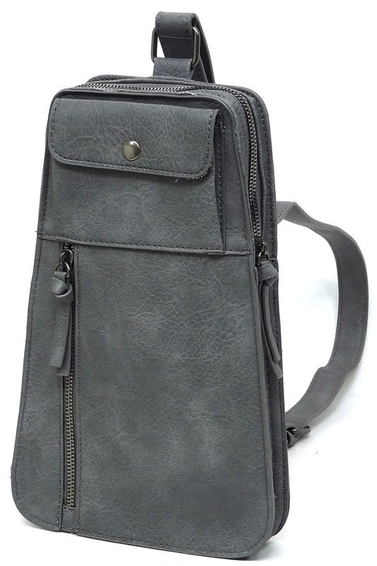 Vegan Leather Sling Bag