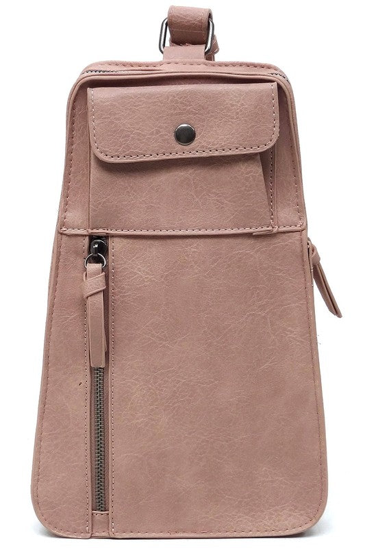 Vegan Leather Sling Bag