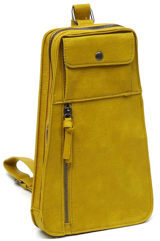 Vegan Leather Sling Bag