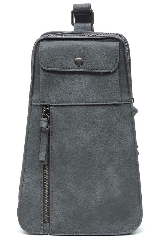 Vegan Leather Sling Bag