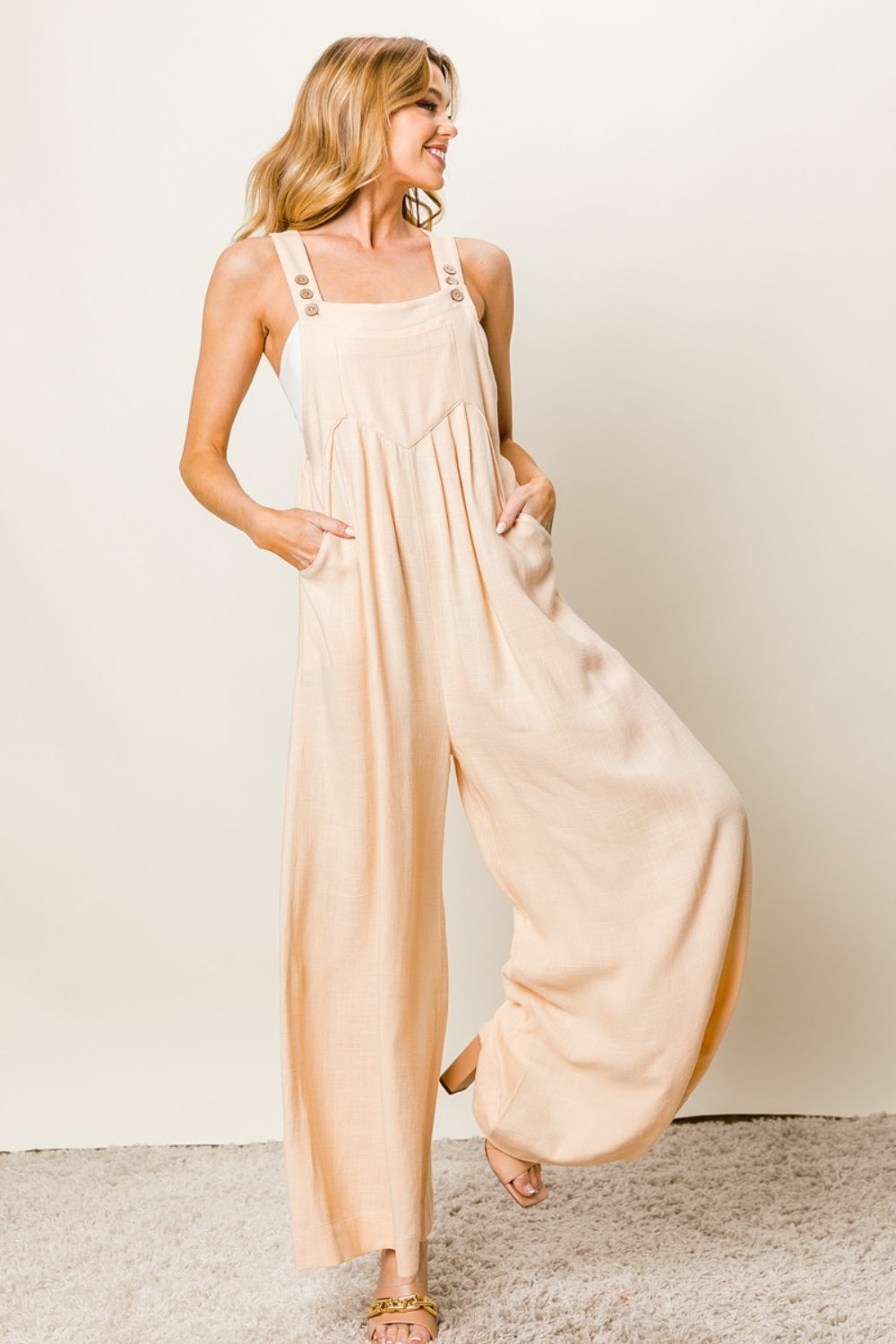 Organic Wide Leg Jumpsuit