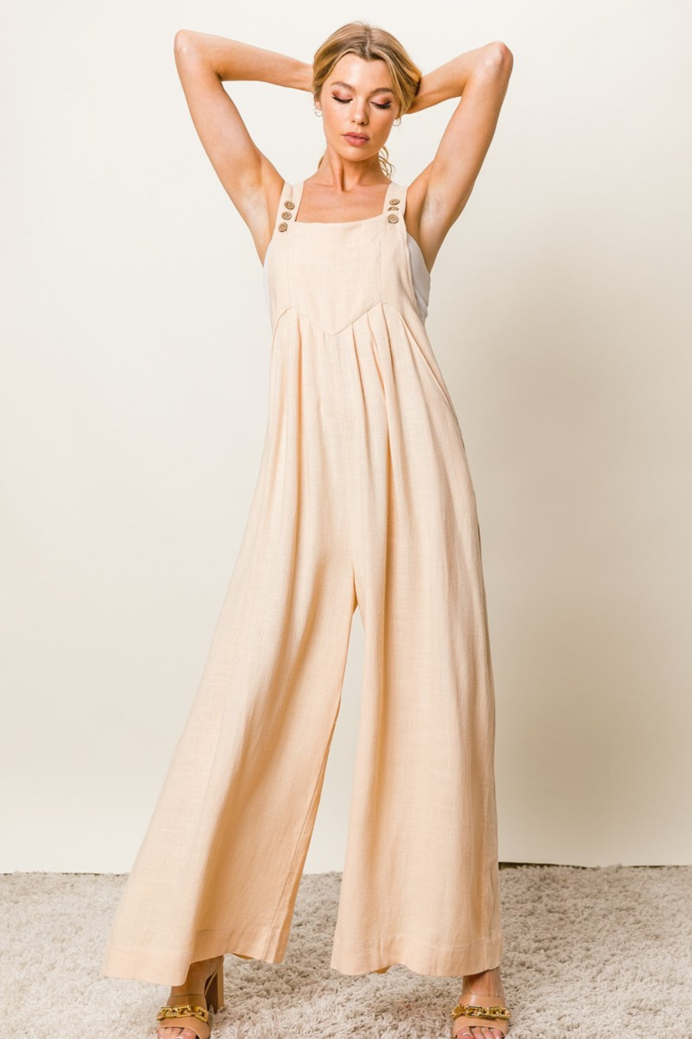 Organic Wide Leg Jumpsuit