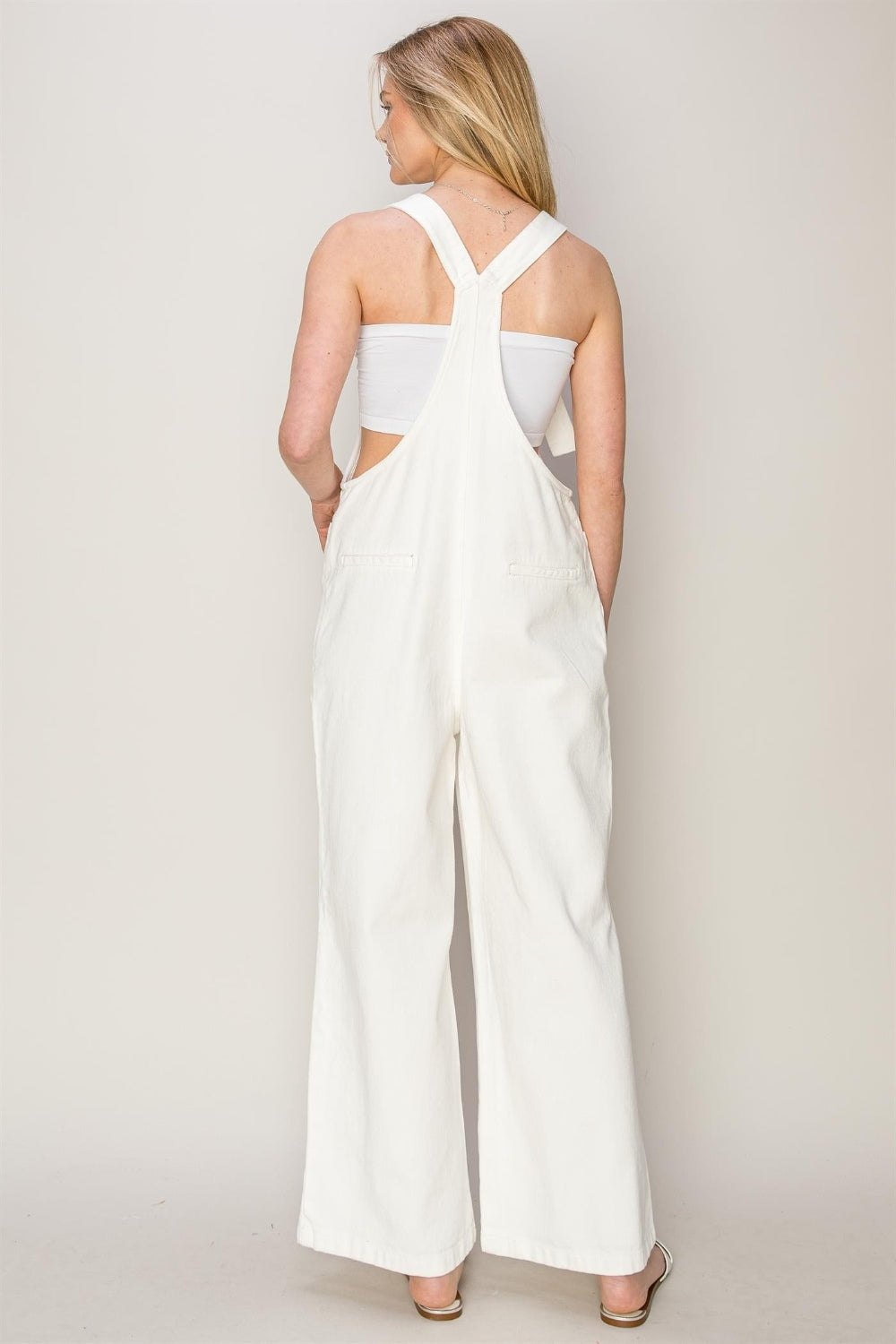 Knotted Strap Overalls