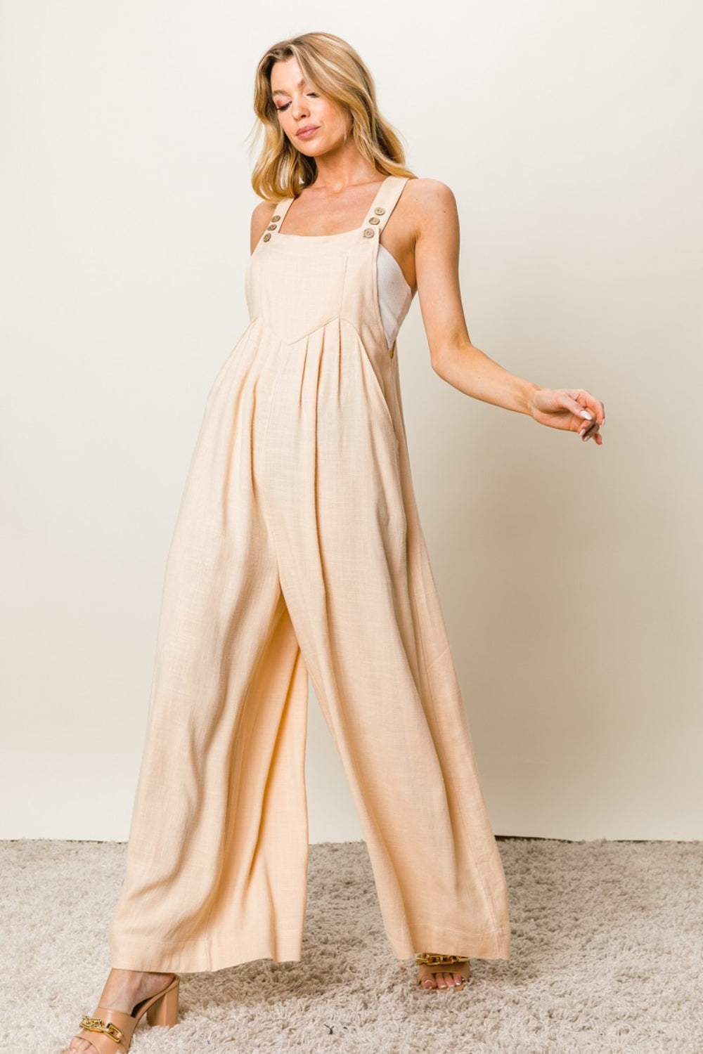 Organic Wide Leg Jumpsuit