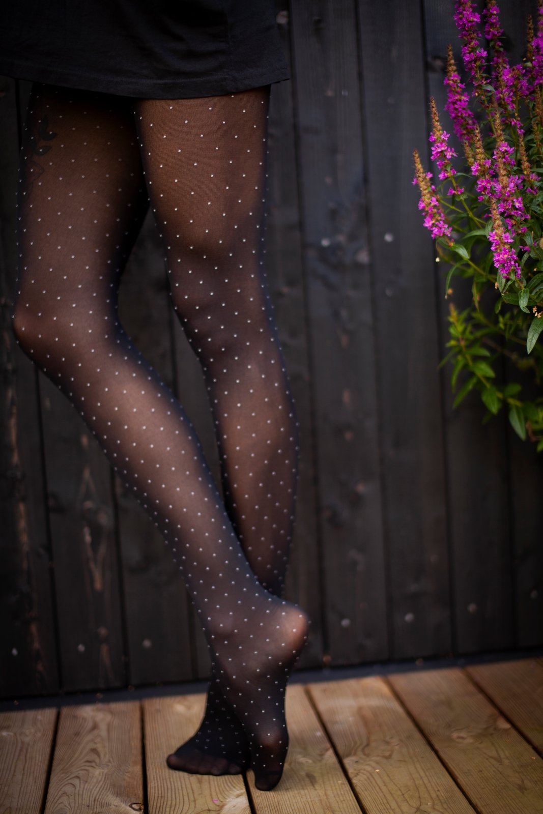 Recycled Polka Dot Tights