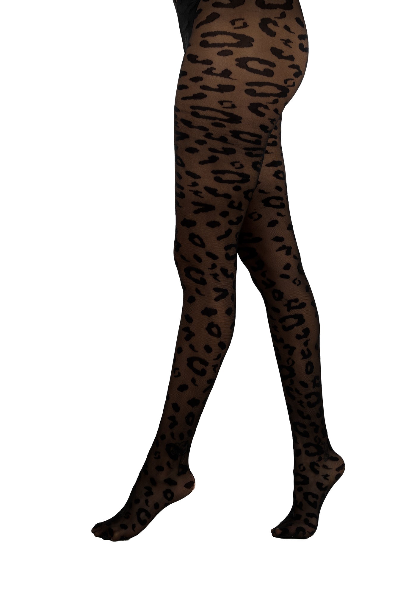 Recycled Cheetah Patterned Tights