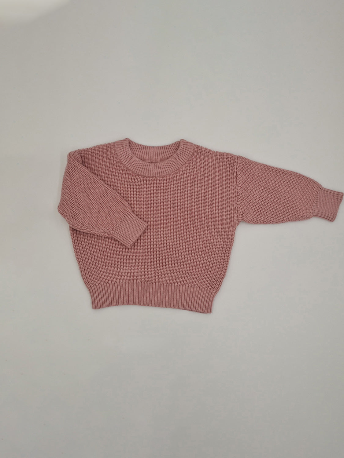 Cosy Crew - Kids’ Cotton Round Neck Long Sleeve Sweater