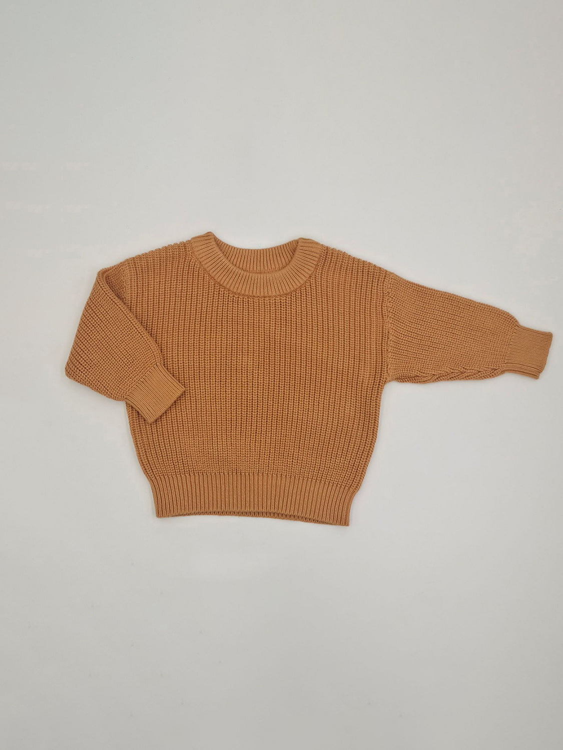 Cosy Crew - Kids’ Cotton Round Neck Long Sleeve Sweater