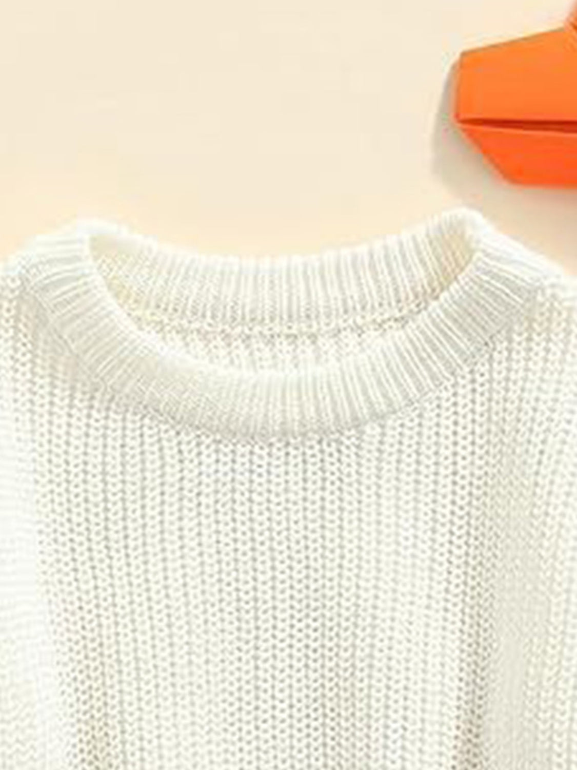 Cosy Crew - Kids’ Cotton Round Neck Long Sleeve Sweater