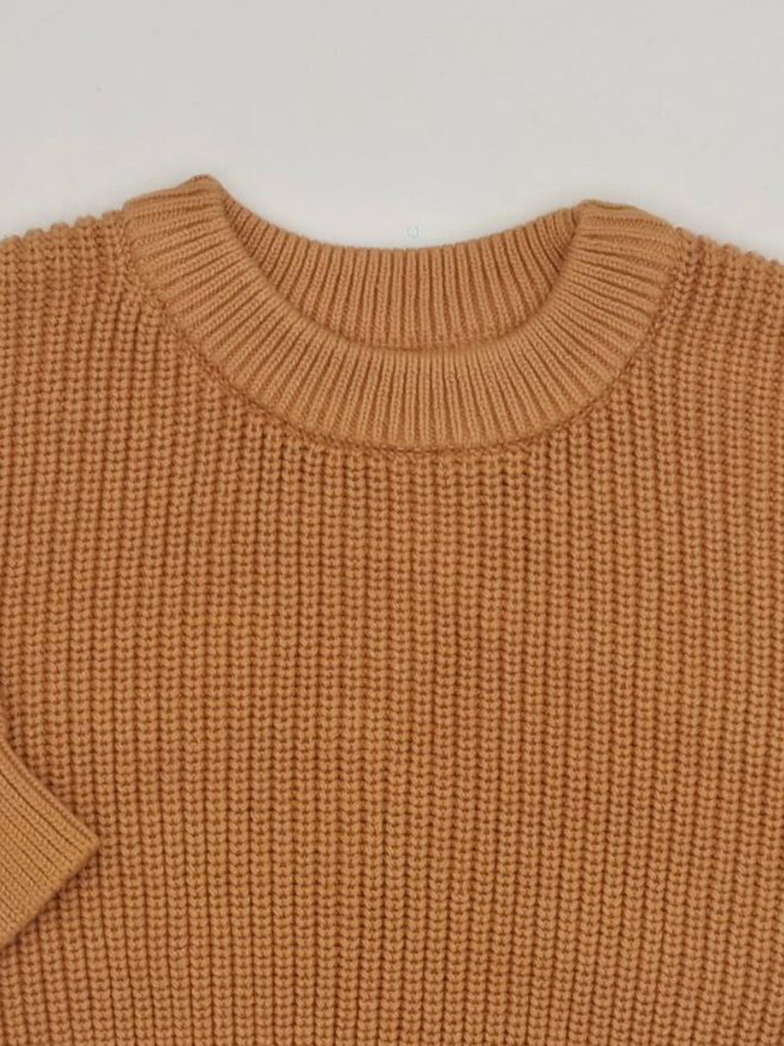 Cosy Crew - Kids’ Cotton Round Neck Long Sleeve Sweater